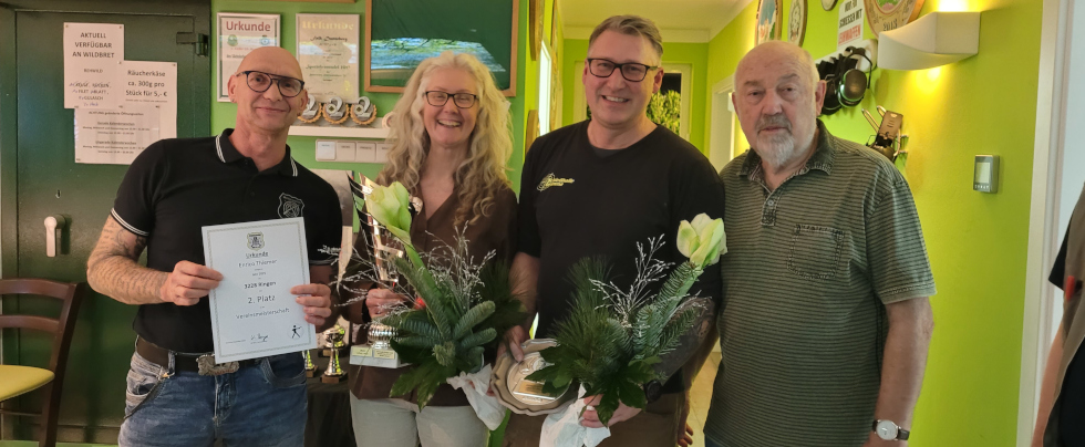 Sieger Vereinsmeisterschaft 2025 - Falk Danneberg, Claudia Taubert, Enrico Thiemer 